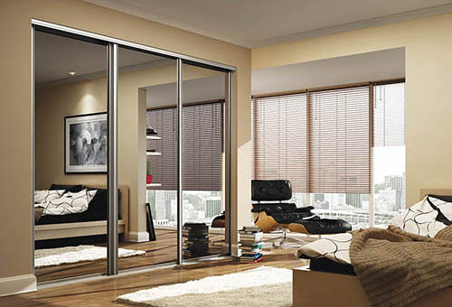 Mirrored Wardrobe 1