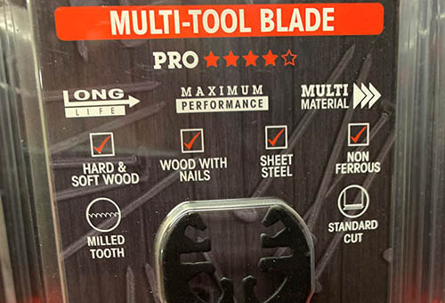 Multi Tool Blades