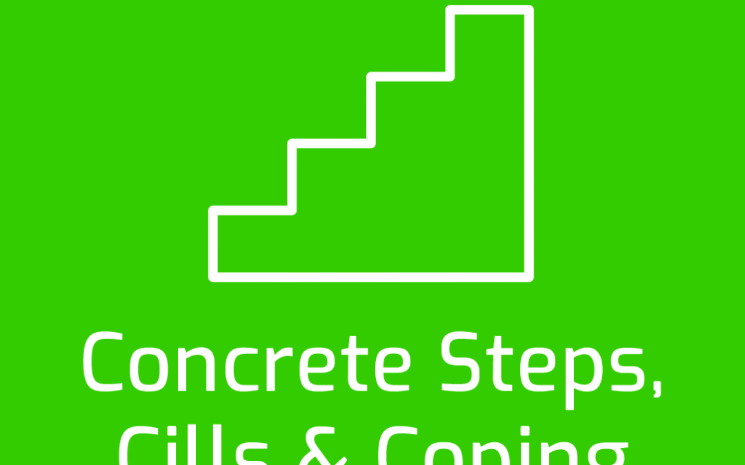 Concrete Steps, Cills and Coping